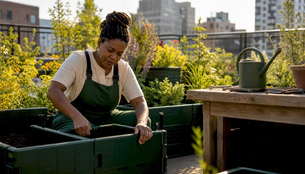 How Modular Planters Work for Urban Gardeners