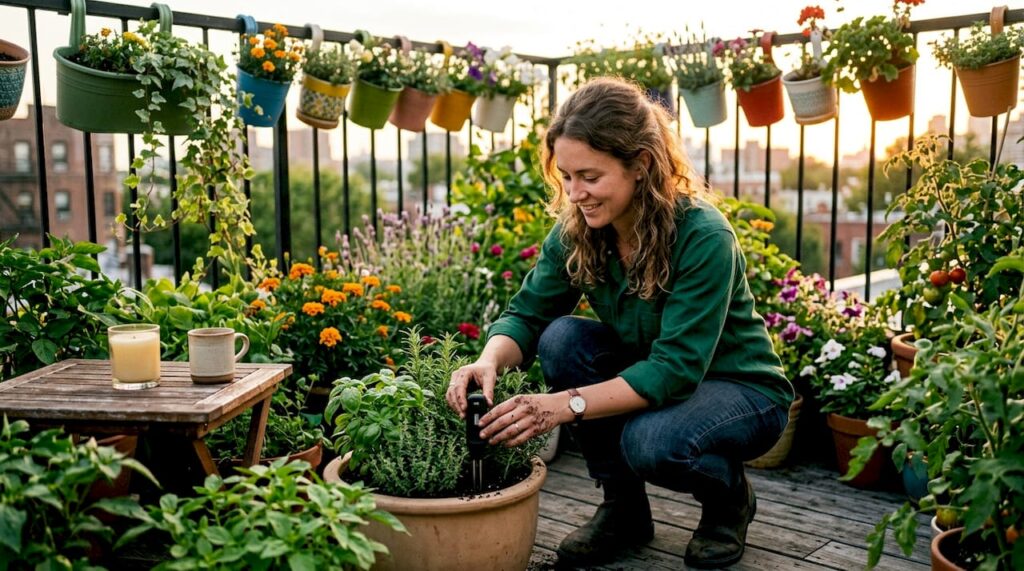 Smart Garden Devices Explained for Urban Beginners