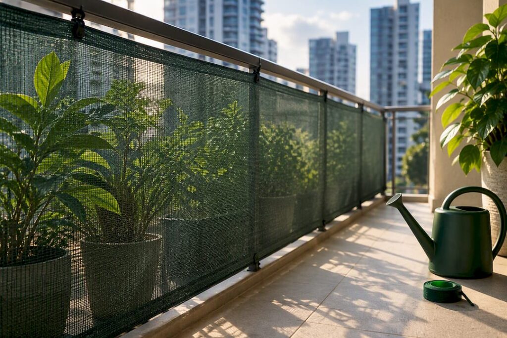 Start Tonight With a $30 Mesh for Balcony Wind Protection