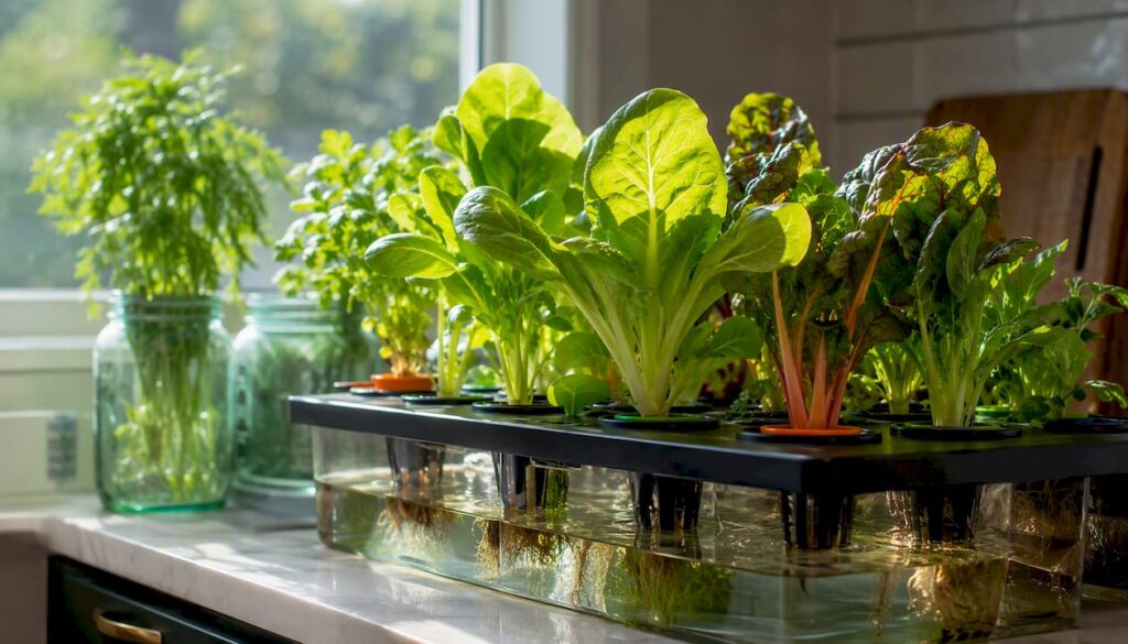 Easy Hydroponic Vegetables for Beginner Home Growers