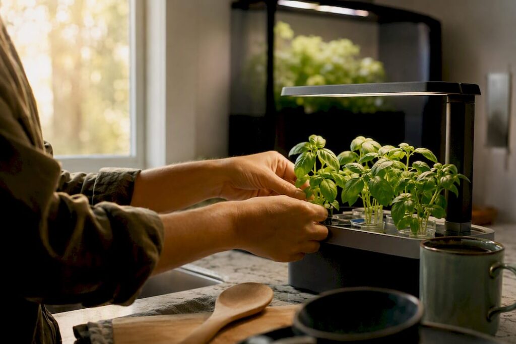 Herbs in One Month: Sprout-lab Countertop Hydroponics for Apartments