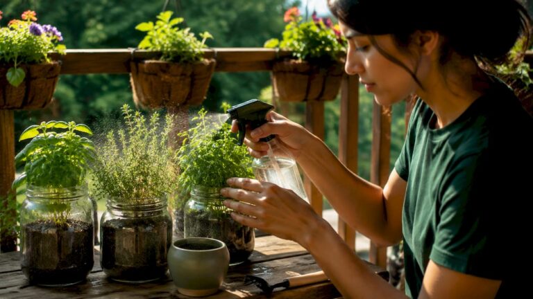 Garden Jar: Grow Fresh Herbs Indoors with Ease
