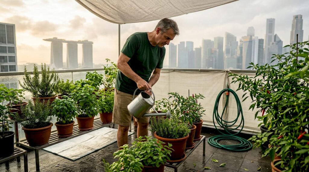 How to Manage Plant Heat Stress in Singapore