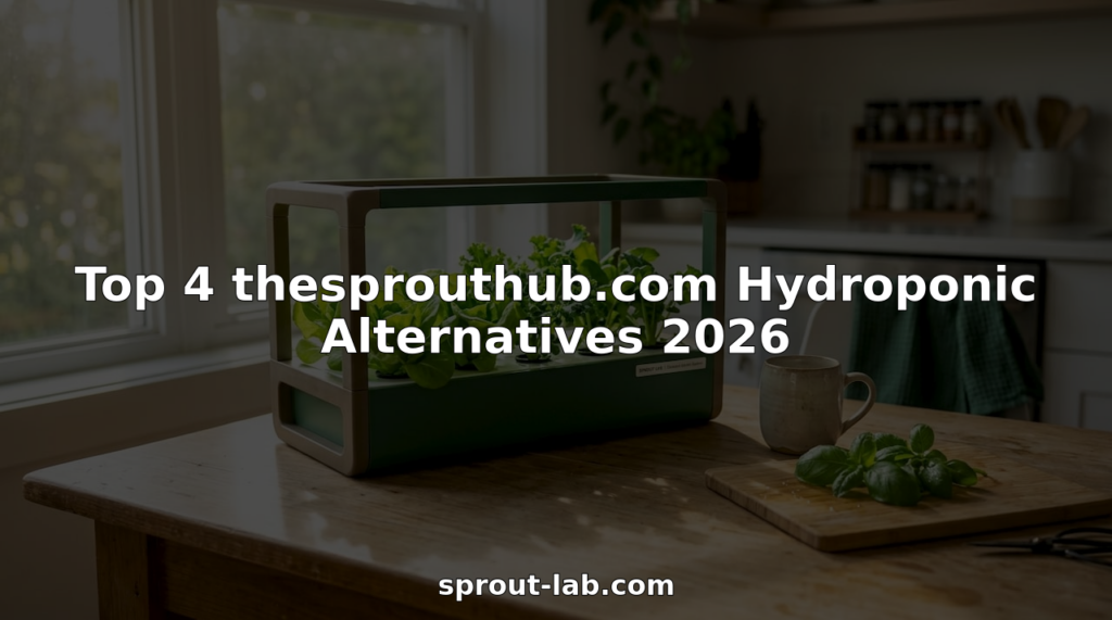 Top 4 thesprouthub.com Hydroponic Alternatives 2026