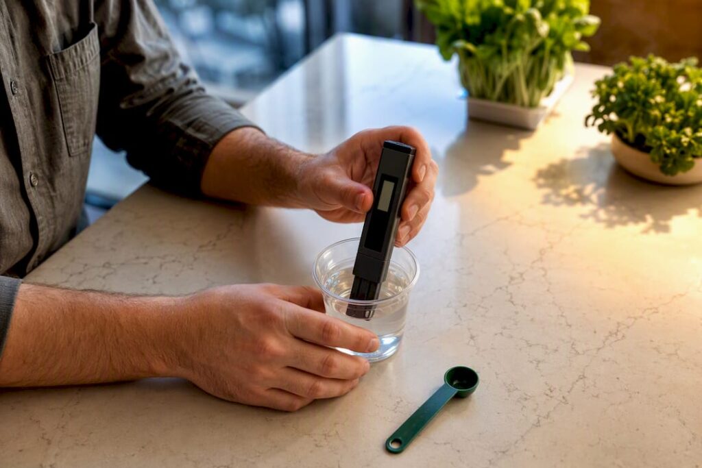 Tap water: 200 ppm TDS Rule for Home Growers: Tap OK, RO for Precision